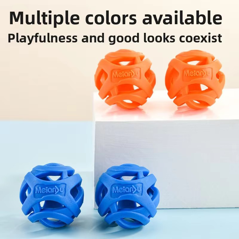 Indestructible Dog Chew Toy - Wytrzymała, pusta w środku, pływająca piłka