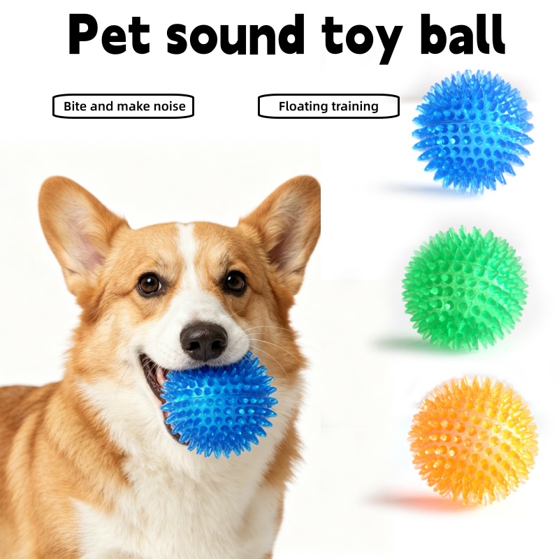 Interactive Squeaky Plush Dog Toy - Zabawka dla psa z TPR, piszcząca