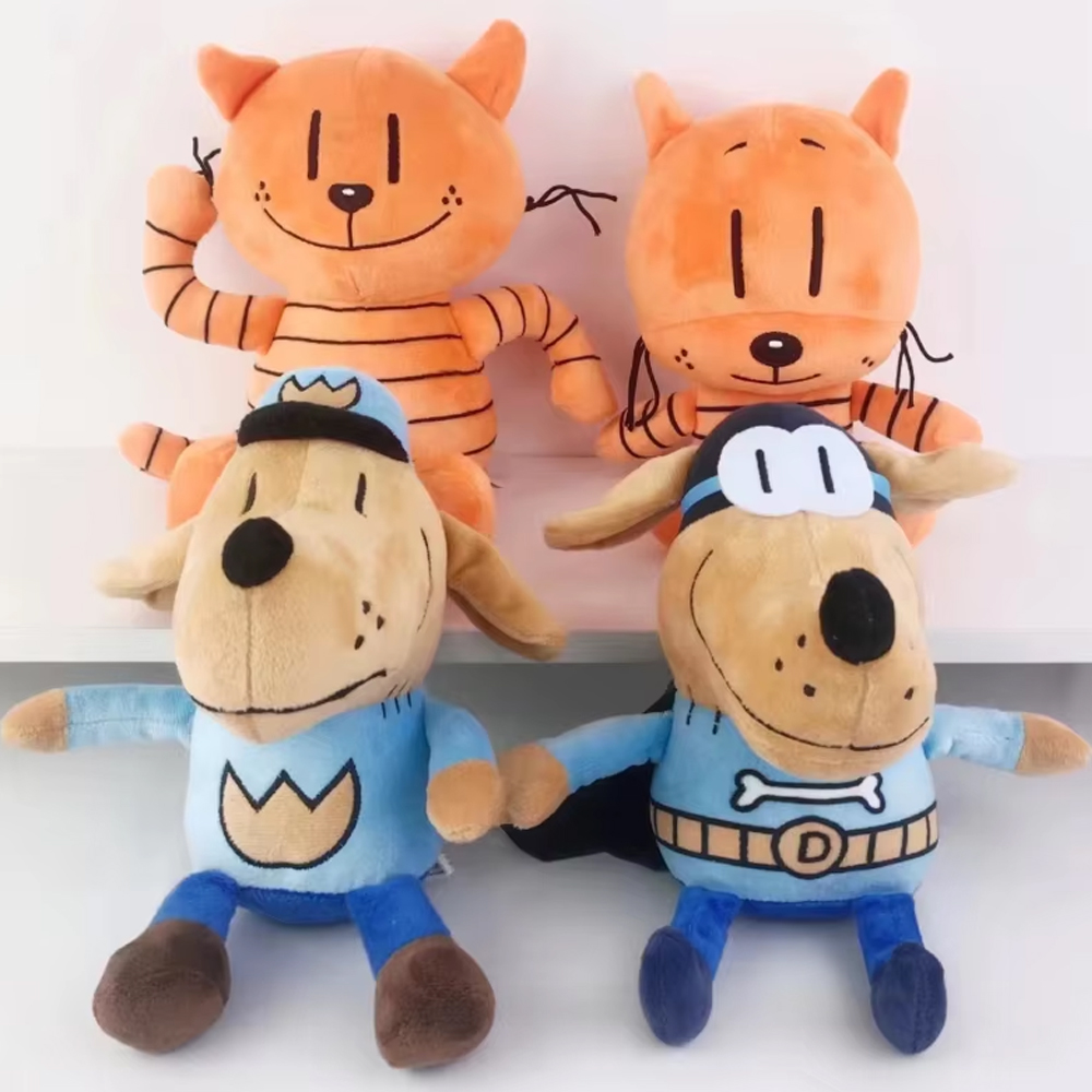 Cat Toys - 4style 25cm Pluszowe Zabawki Dog Man,