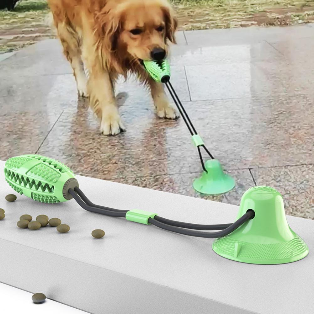 Rubber Treat Dispensing Dog Toy - Zabawki do żucia dla psów agresywnych,