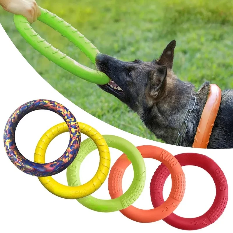 Interactive Squeaky Plush Dog Toy - Zabawki dla psów latające dyski zwierząt