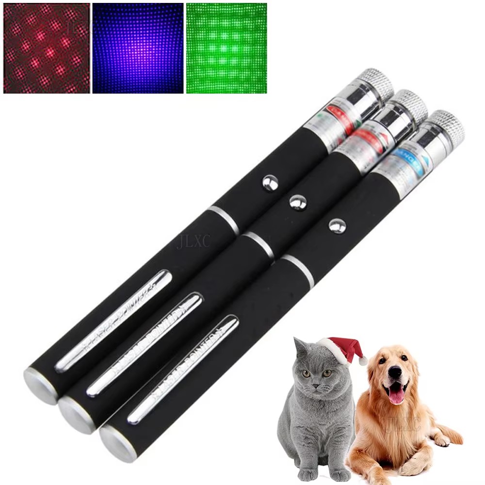 Laser Pointer Cat Toy Automatic - Wskaźnik laserowy zielony czerwony, narzędzie do