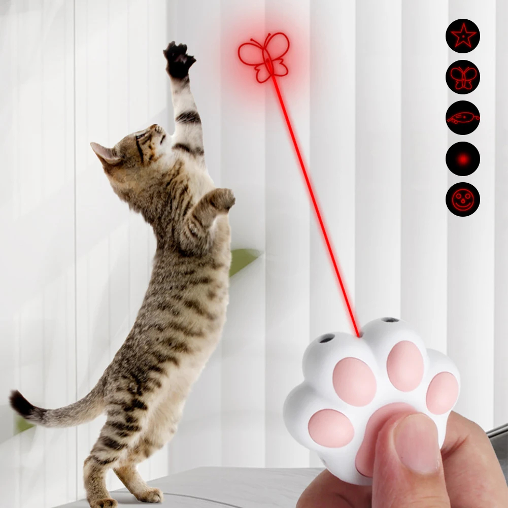 Interactive Squeaky Plush Dog Toy - Zabawne laserowe zabawki dla zwierząt Akumulator