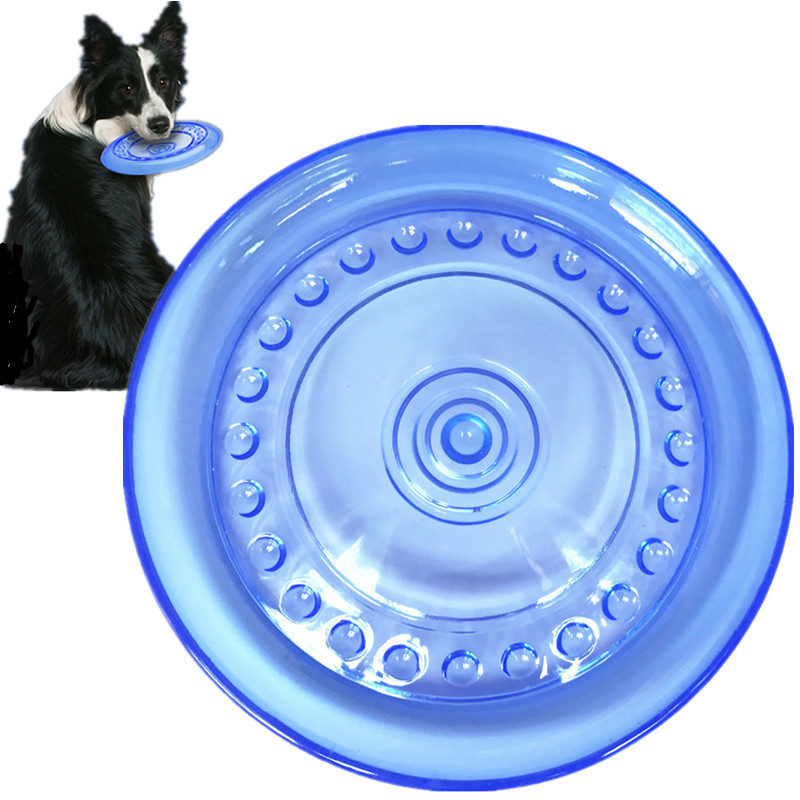 Flying Disc Dog Training Toy - Zabawne latające dyski dla psów Spodek