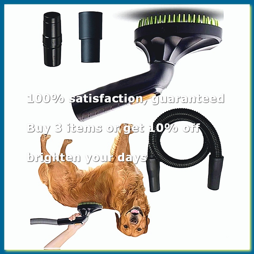 Pet Grooming - Zestaw szczotek do odkurzacza do sierści