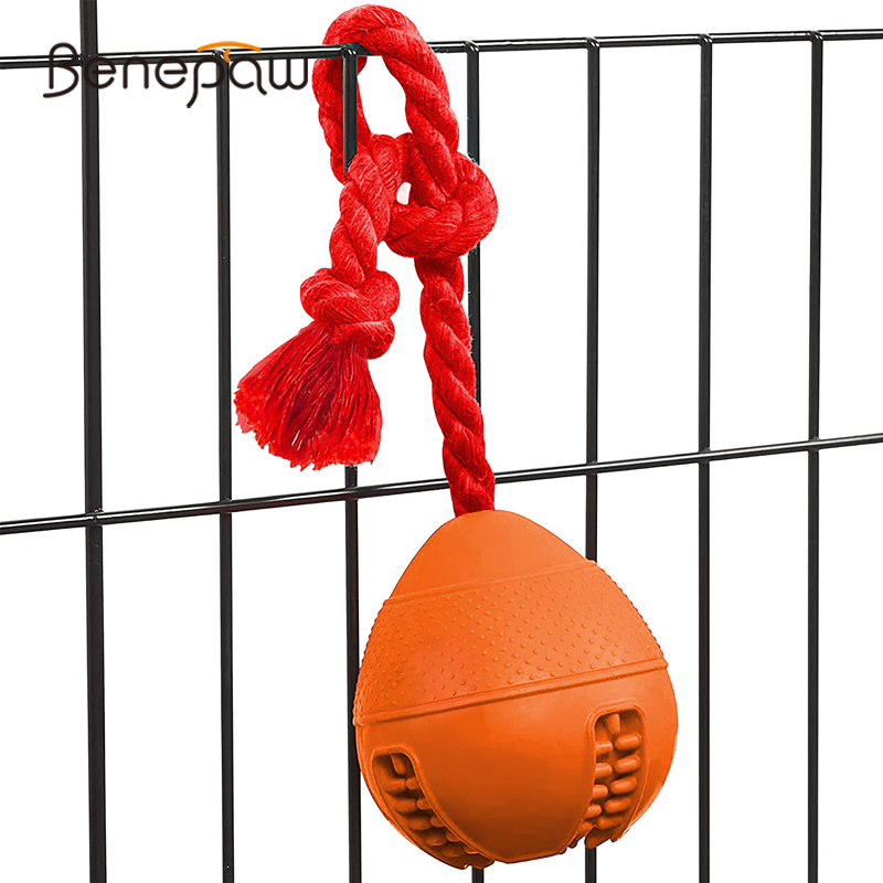 Rubber Treat Dispensing Dog Toy - Beepaw interaktywne zabawki dla psów ekologiczna
