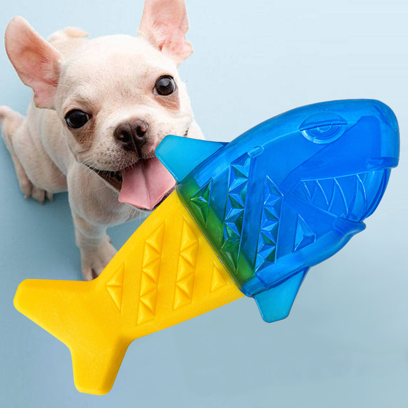 Teeth Cleaning Dog Chew Bone - Zimna zabawka dla psa na lato,