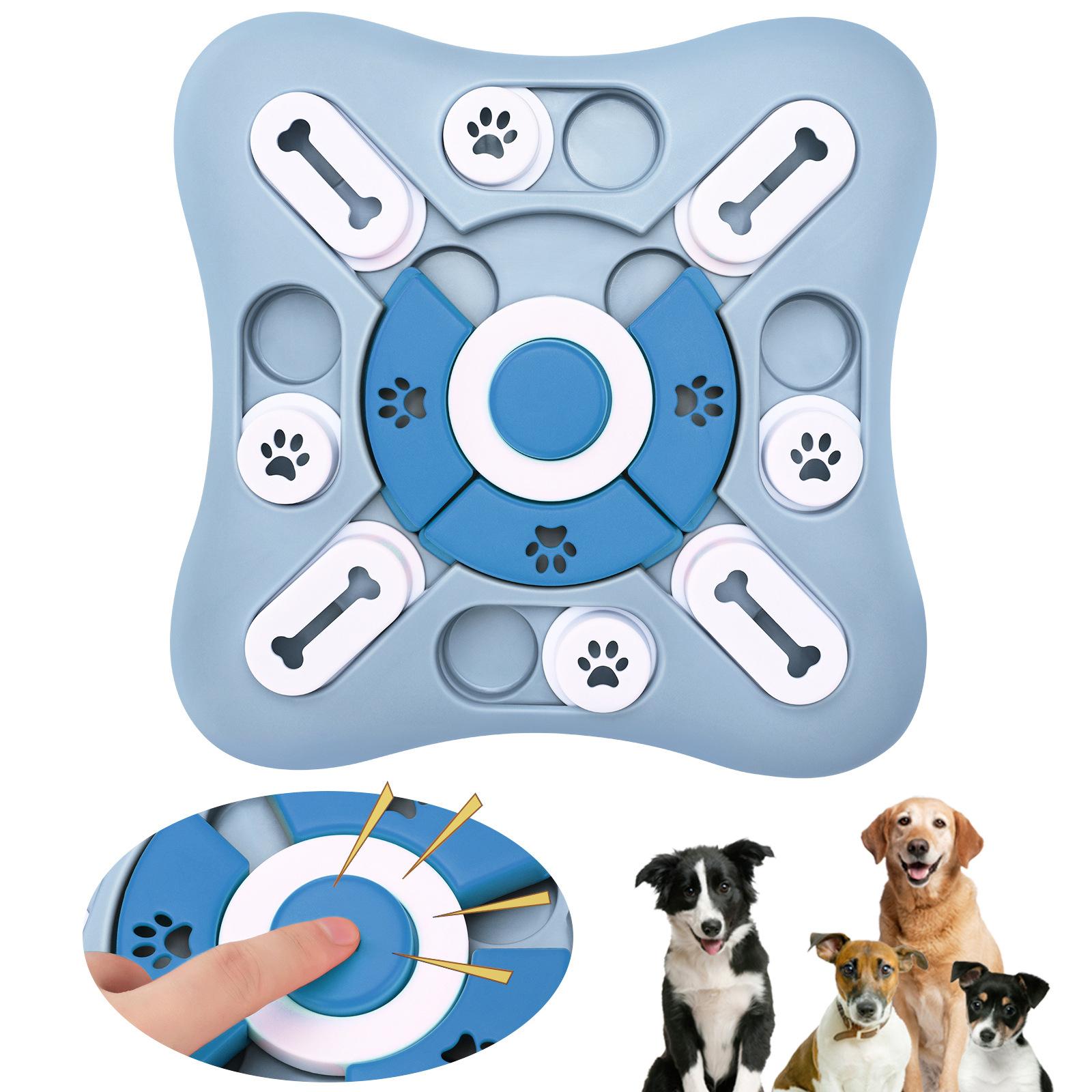 Dog Puzzle Feeder Toy - Zabawki dla psów Powolny podajnik Interaktywny