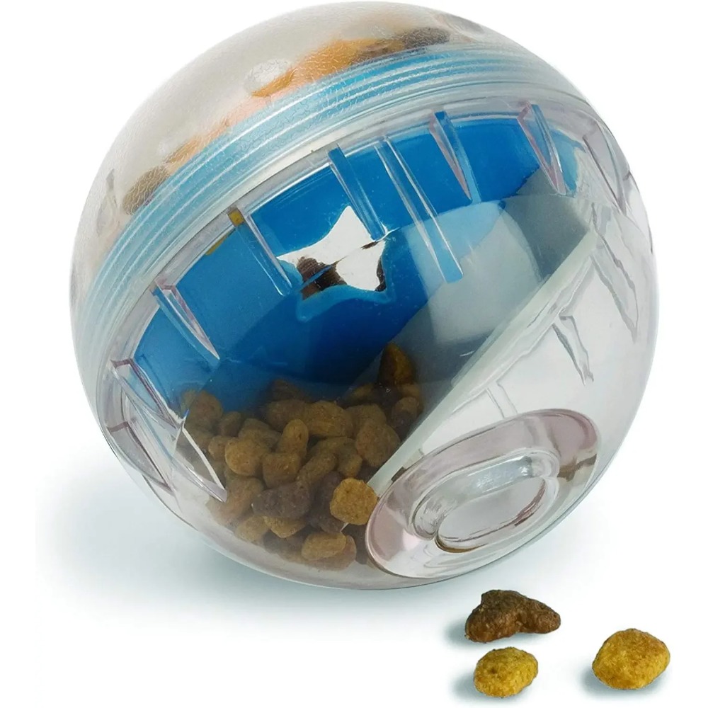 Dog Puzzle Feeder Toy - Piłka IQ Treat Ball dozująca smakołyki