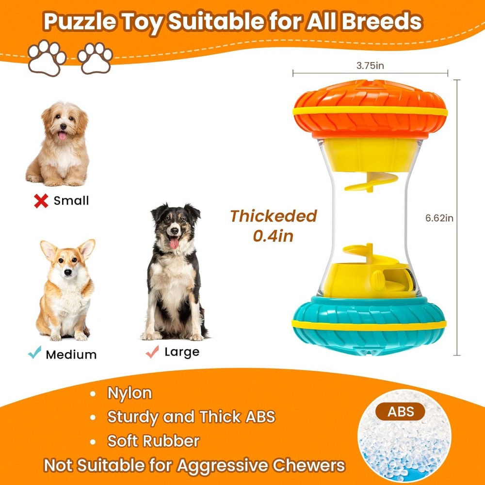 Cicha zabawka dla psa dozująca – Rubber Treat Dispensing Dog Toy recenzja i cena