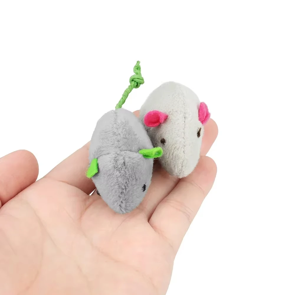 5 szt. Grzechotki dla kota w k – Catnip Interactive Plush Mouse recenzja i cena