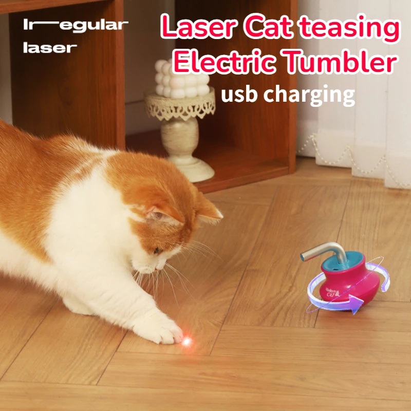 Inteligentna automatyczna lase – Laser Pointer Cat Toy Automatic recenzja i cena