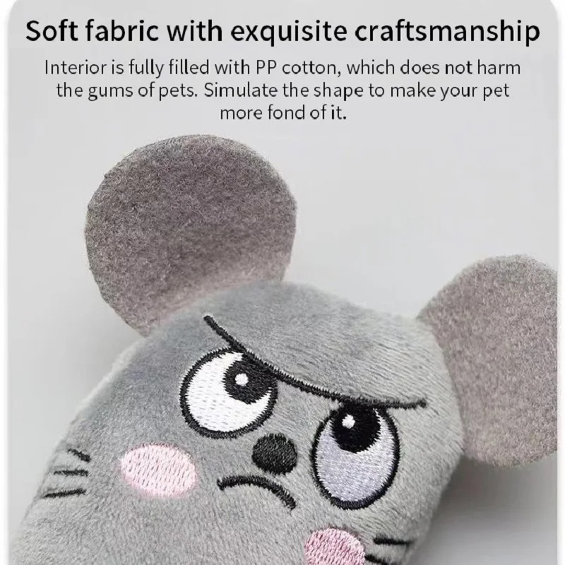 Urocze zabawki dla kotów, zaba – Catnip Interactive Plush Mouse recenzja i cena