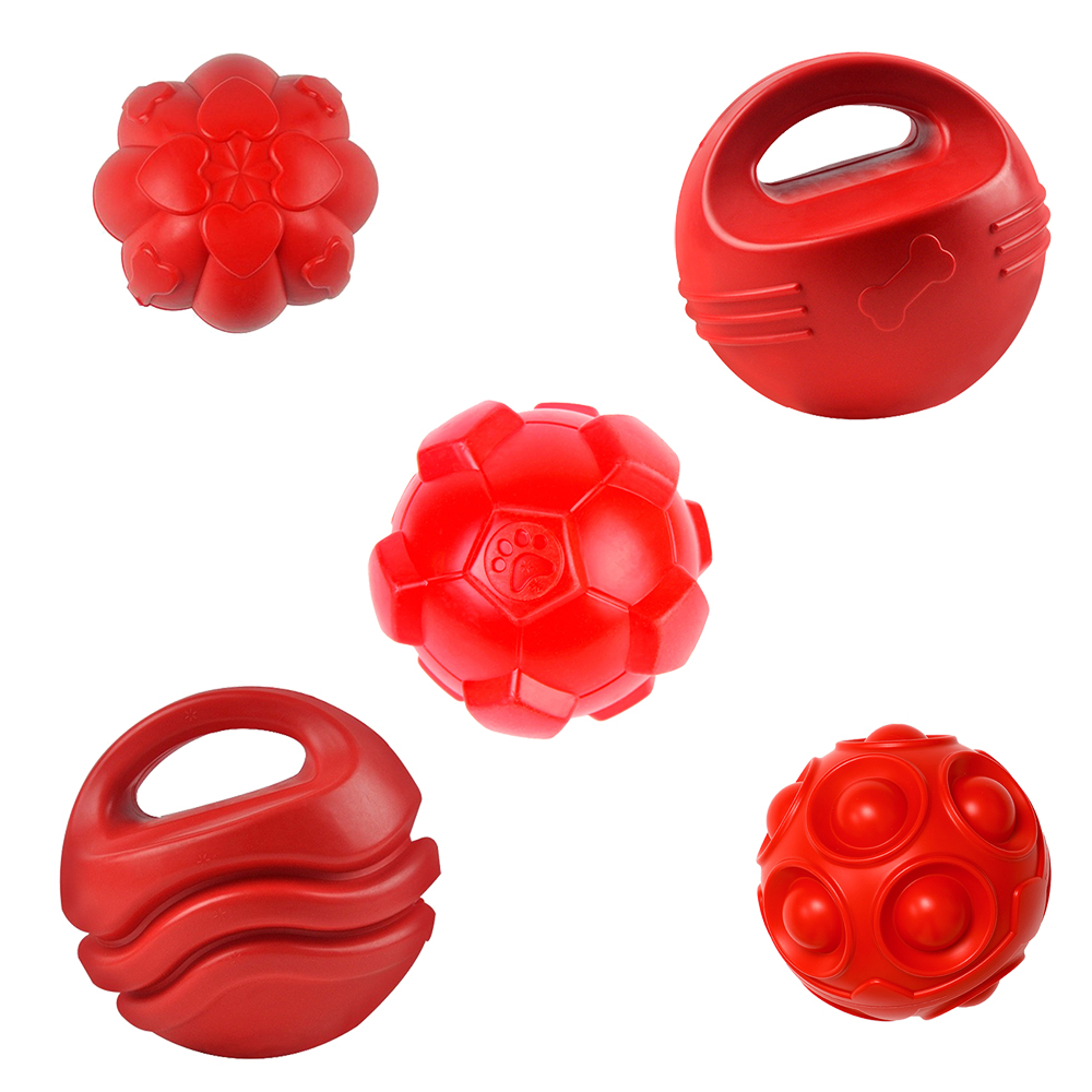 Czerwona zabawka do żucia dla  – Indestructible Dog Chew Toy recenzja i cena