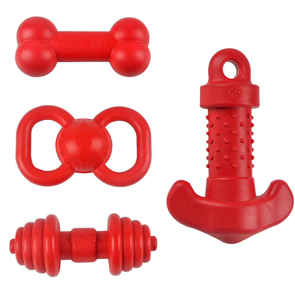 Czerwona zabawka do żucia dla  – Indestructible Dog Chew Toy recenzja i cena