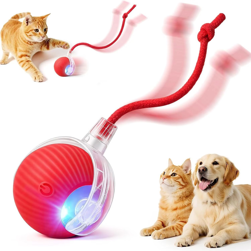 Nowa interaktywna piłka dla ps – Automatic Moving Dog Ball recenzja i cena
