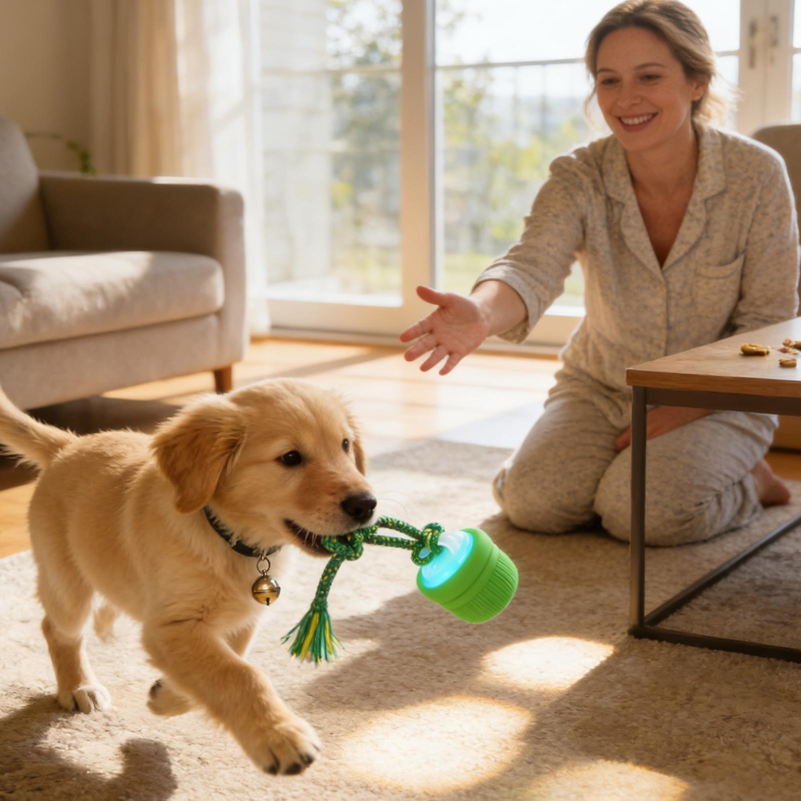 Interaktywna piłka dla psa, au – Automatic Moving Dog Ball recenzja i cena