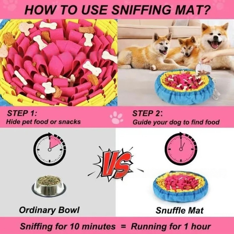 Nowa podkładka do wąchania zwi – Snuffle Mat For Dogs recenzja i cena