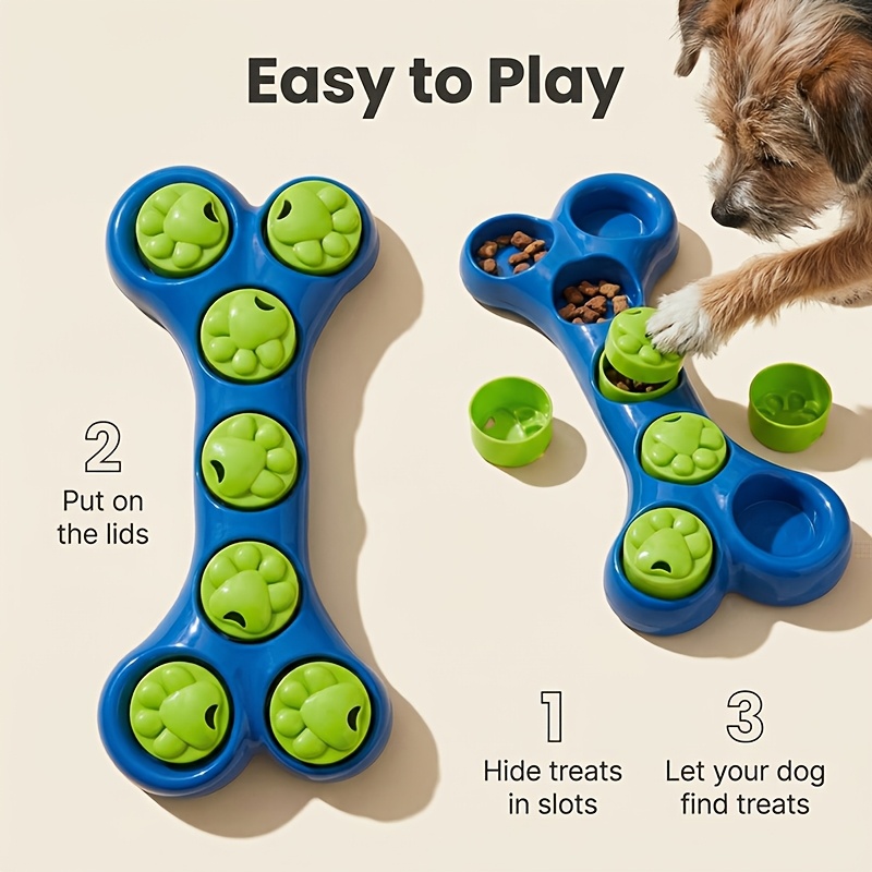 Zabawki na niepokój separacyjn – Dog Puzzle Feeder Toy recenzja i cena