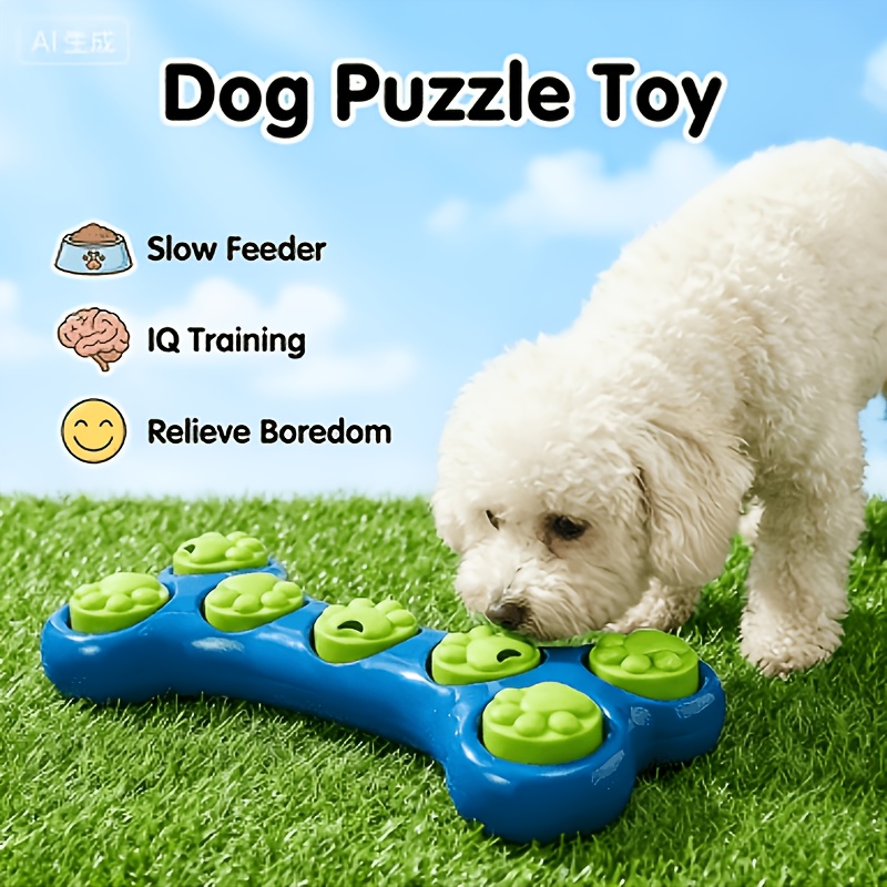 Zabawki na niepokój separacyjn – Dog Puzzle Feeder Toy recenzja i cena