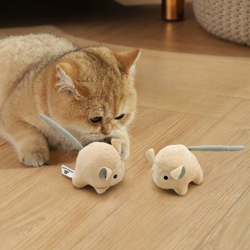 Elektryczna pluszowa myszka z  – Catnip Interactive Plush Mouse recenzja i cena