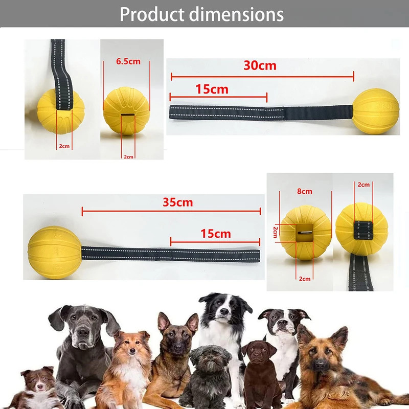 Trwałe piłki-zabawki dla psów  – Dog Rope Toy Aggressive Chewers recenzja i cena