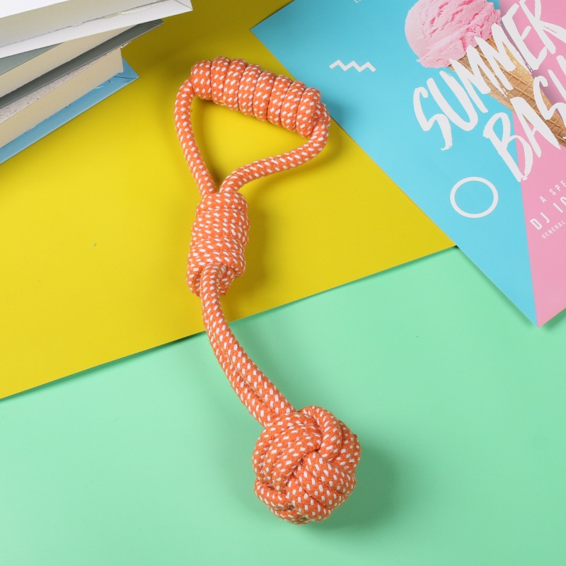 1 szt. Zabawka do żucia z węzł – Dog Rope Toy Aggressive Chewers recenzja i cena
