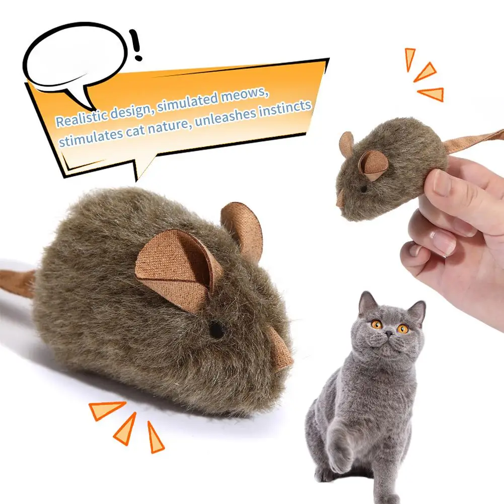 Zabawna pluszowa myszka dla ko – Catnip Interactive Plush Mouse recenzja i cena