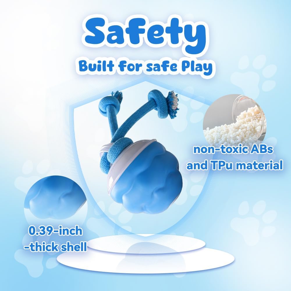 Inteligentna zabawka dla psa,  – Automatic Moving Dog Ball recenzja i cena