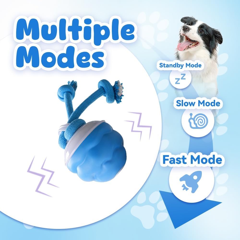 Inteligentna zabawka dla psa,  – Automatic Moving Dog Ball recenzja i cena