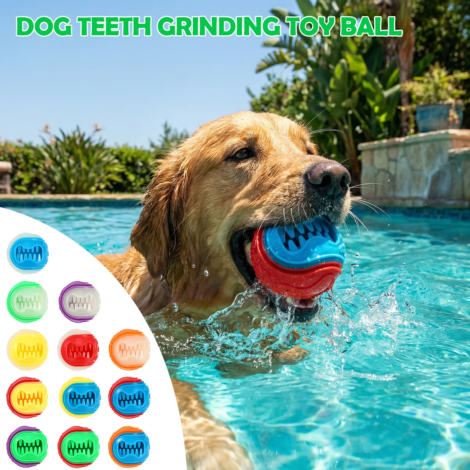 6 szt. Interaktywnych piłek dl – Rubber Treat Dispensing Dog Toy recenzja i cena