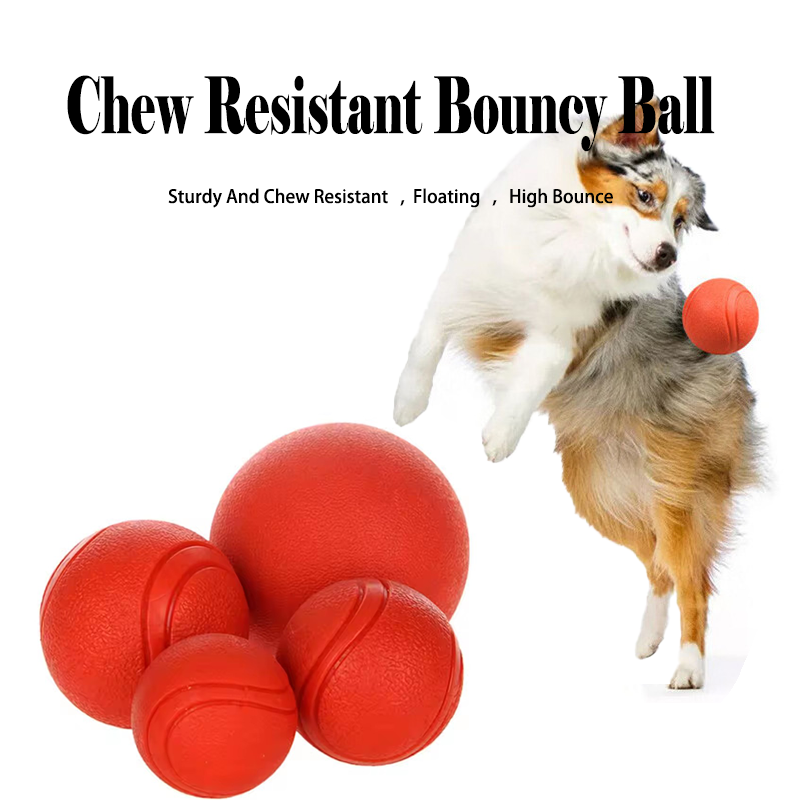 Solidna gumowa piłka dla psa,  – Indestructible Dog Chew Toy recenzja i cena