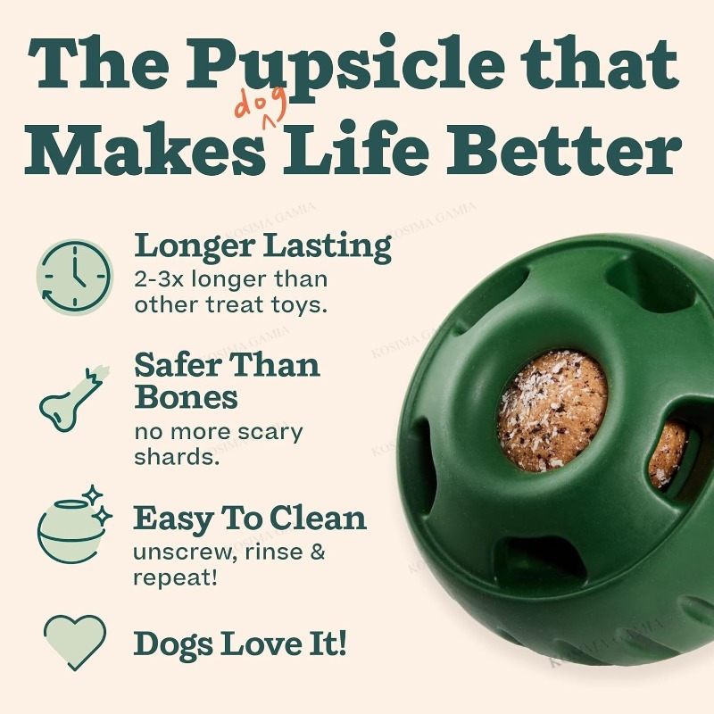 Luksusowa, nowoczesna, interak – Rubber Treat Dispensing Dog Toy recenzja i cena