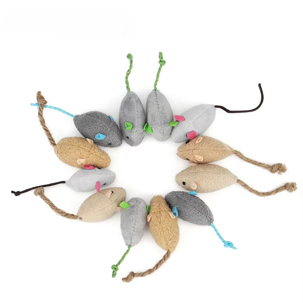 5 szt. Zabawki dla kota w kszt – Catnip Interactive Plush Mouse recenzja i cena