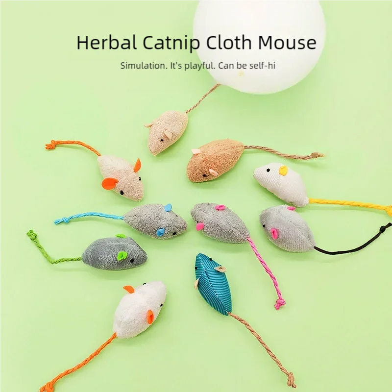 Zabawka dla kota z kocimiętką, – Catnip Interactive Plush Mouse recenzja i cena