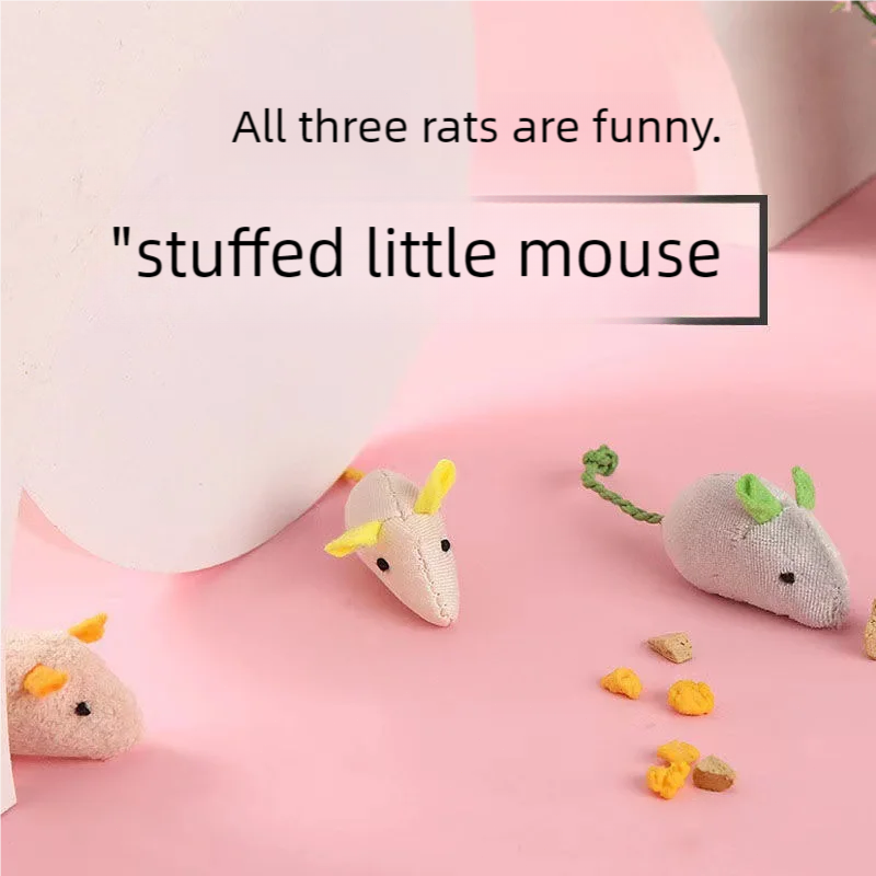 Zabawka dla kota, myszki z koc – Catnip Interactive Plush Mouse recenzja i cena