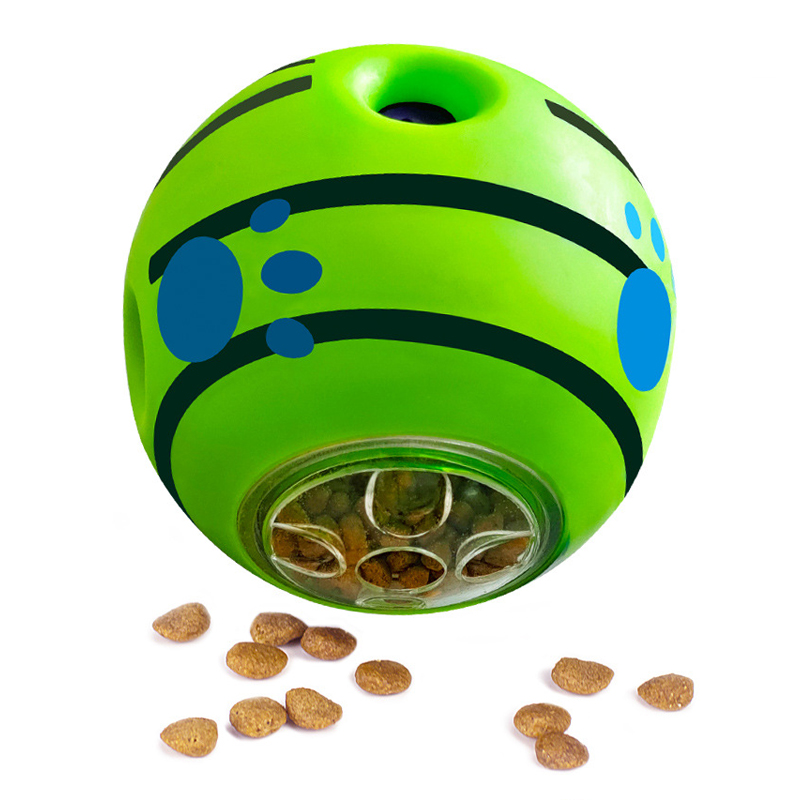 Interaktywna zabawka dla psa w – Rubber Treat Dispensing Dog Toy recenzja i cena
