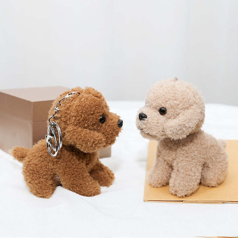 Nowy 12cm śliczny pluszowy pie – Interactive Squeaky Plush Dog Toy recenzja i cena