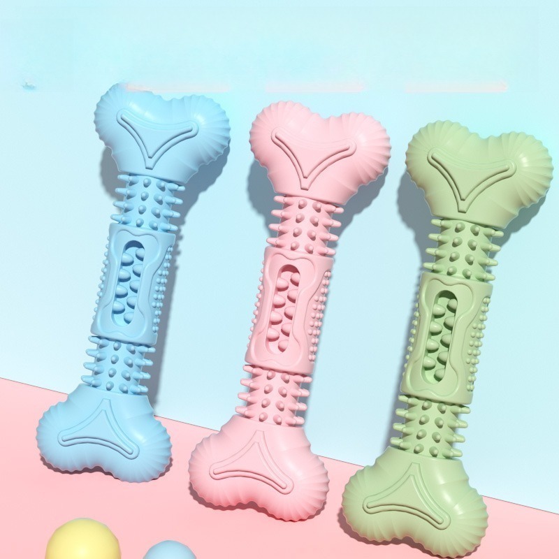 Nowy, wytrzymały zestaw zabawe – Teeth Cleaning Dog Chew Bone recenzja i cena
