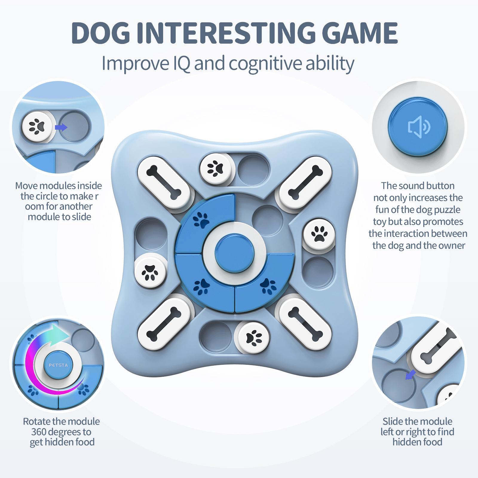 Zabawki dla psów Powolny podaj – Dog Puzzle Feeder Toy recenzja i cena