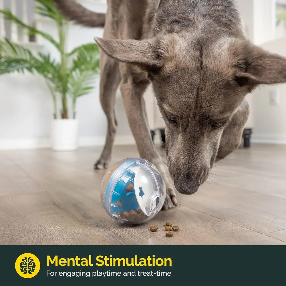 Piłka IQ Treat Ball dozująca s – Dog Puzzle Feeder Toy recenzja i cena